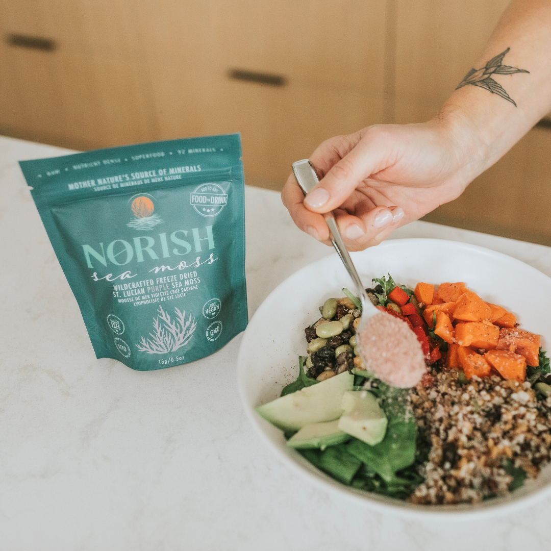 Freeze Dried PURPLE Sea Moss – NORISH LIFE SEA MOSS